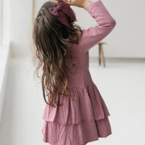 NWT Jamie Kay Organic Cotton Berry Echo Dress 5Y